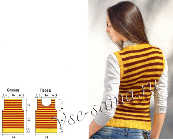 Майка - Яркое настроение, выкройка