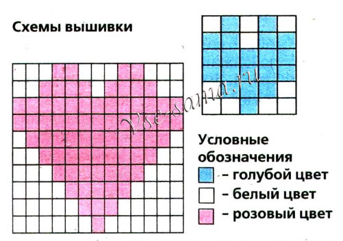 Схема жаккарда для шапочки