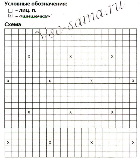 Схема к шапочке