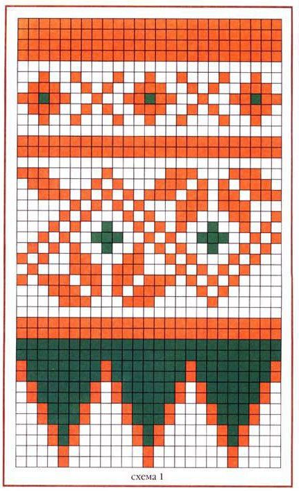 Узор для пончо Узор для пончо