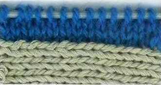 Петли вывязываются из петель ближайшего к кромочным ряда Петли вывязываются из петель ближайшего к кромочным ряда