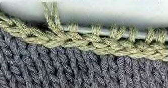 как при вязании изнаночных петель как при вязании изнаночных петель