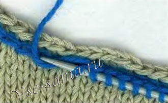 или из-под одинарных нитей или из-под одинарных нитей