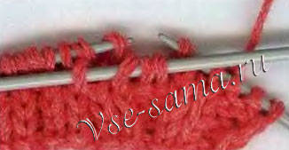 снимите 4 петли (2 изнаночные, 2 лицевые) на дополнительную спицу перед работой снимите 4 петли (2 изнаночные, 2 лицевые) на дополнительную спицу перед работой