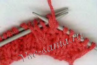 провяжите 2 раза по 2 петли вместе изнаночной провяжите 2 раза по 2 петли вместе изнаночной