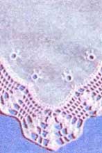 Узор и схема кружево с узором ракушки, фото Узор и схема кружево с узором ракушки, фото