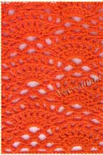 Веерный узор Веерный узор