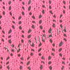 Ажурный узор спицами