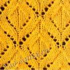 Ажурный узор спицами 7