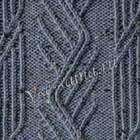 узор из кос со скрещенными петлями