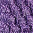 Узор "фиалки"