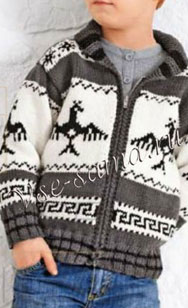 Жаккардовый жакет спицами Жаккардовый жакет спицами