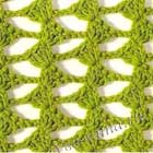 Узор крючком - сеточки №13