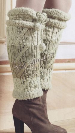 Гетры и сапожки спицами, фото Гетры и сапожки спицами, фото