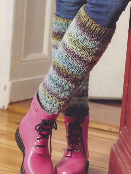 Гетры с выпуклой структурой, фото Гетры с выпуклой структурой, фото