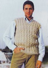 Изысканная бежевая безрукавка Изысканная бежевая безрукавка