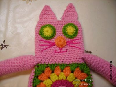 Мастер-класс - Радужный кот, 12 Мастер-класс - Радужный кот, 12