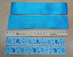 МК - Бантик из атласной ленты Двойной, двухъярусный, 16 МК - Бантик из атласной ленты Двойной, двухъярусный, 16