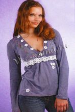 Декорирование трикотажной туники Декорирование трикотажной туники