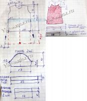 Нарядное платье с блестками, выкройка Нарядное платье с блестками, выкройка