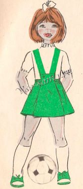 Юбка на бретелях Юбка на бретелях