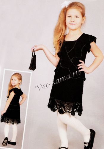 Детское платье крючком, фото Детское платье крючком, фото