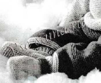 Пинетки спицами, фото Пинетки спицами, фото