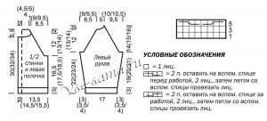 выкройка для вязания жакета выкройка для вязания жакета