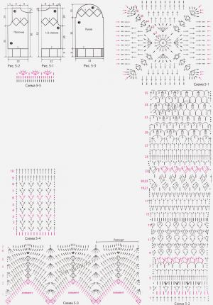 Схемы и выкройка для вязания жакета