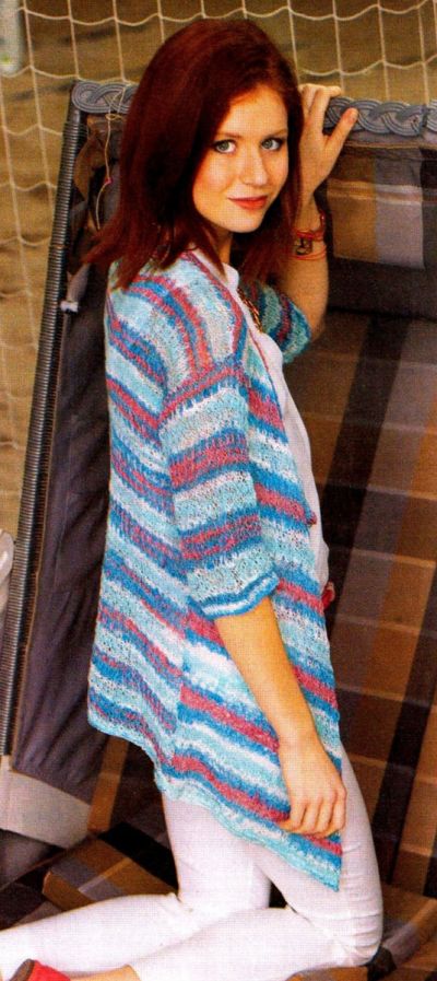 Еще фото жакета в технике нукинг Еще фото жакета в технике нукинг