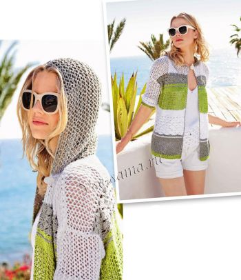 Жакет с узорами, фото Жакет с узорами, фото