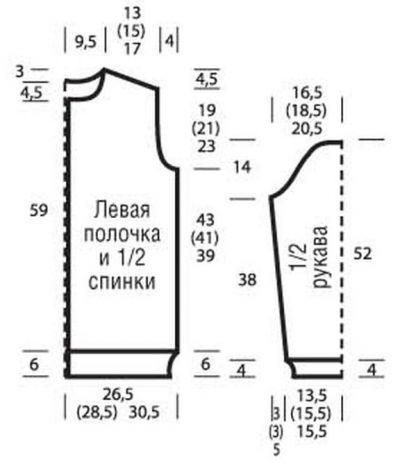 Выкройка для жакета Выкройка для жакета