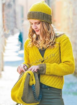 Жакет, шапка и сумка Жакет, шапка и сумка