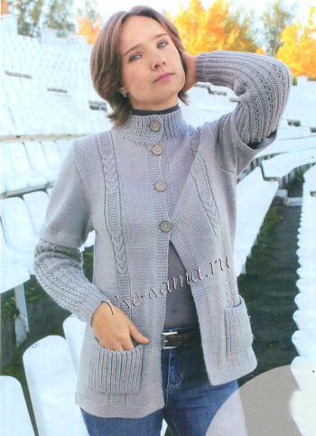 Жакет со съемными рукавами, фото Жакет со съемными рукавами, фото