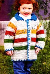 Удлиненный жакет для ребенка Удлиненный жакет для ребенка