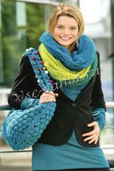 Шарф-хомут и сумка Шарф-хомут и сумка