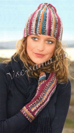 Перчатки, шапка и варежки Перчатки, шапка и варежки