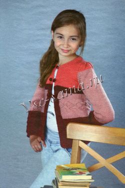 Трехцветный жакет Трехцветный жакет