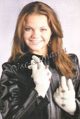 Белые перчатки с вышивкой Белые перчатки с вышивкой