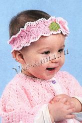 Повязка с цветком Повязка с цветком