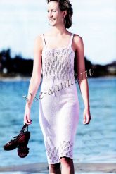 Ажурное белое платье Ажурное белое платье