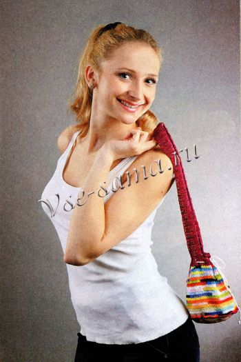 Разноцветная сумочка Разноцветная сумочка