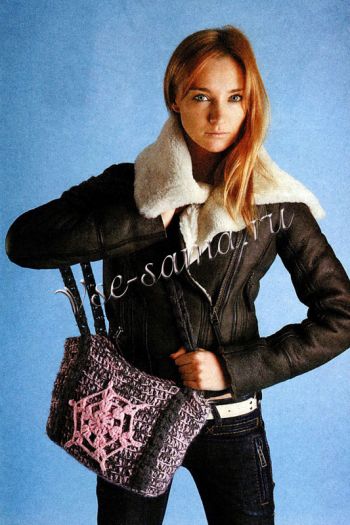 Сумка со снежинкой Сумка со снежинкой