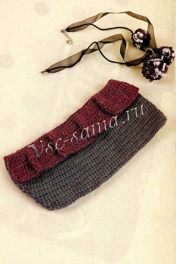 Клатч с воланом Клатч с воланом