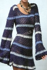 Платье с полосками Платье с полосками