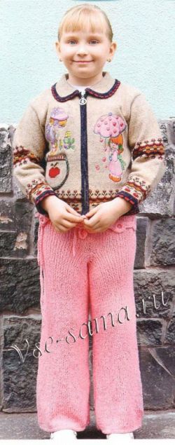 Розовые брючки и декоративный пояс Розовые брючки и декоративный пояс