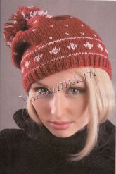 Шапочка с орнаментом Шапочка с орнаментом