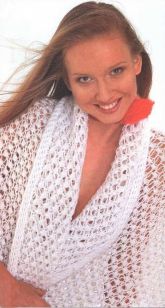 Белоснежная шаль