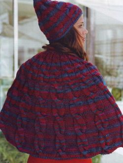 Накидка и шапочка