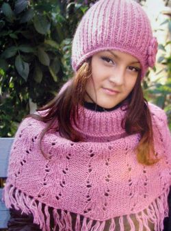 Сиреневый комплект